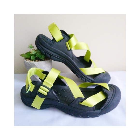 KEEN Zerraport II Mens Scandals Bright yellow/blk Sz-13 New main image 5